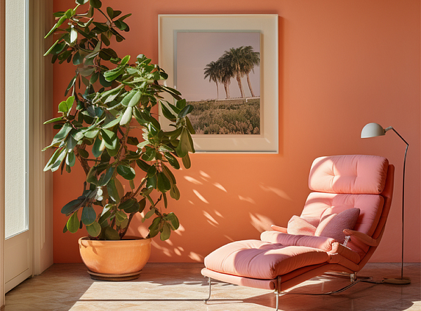 Peach Fuzz Harmony: Elevating Interior Design with Pantone’s 2024 Color of the Year