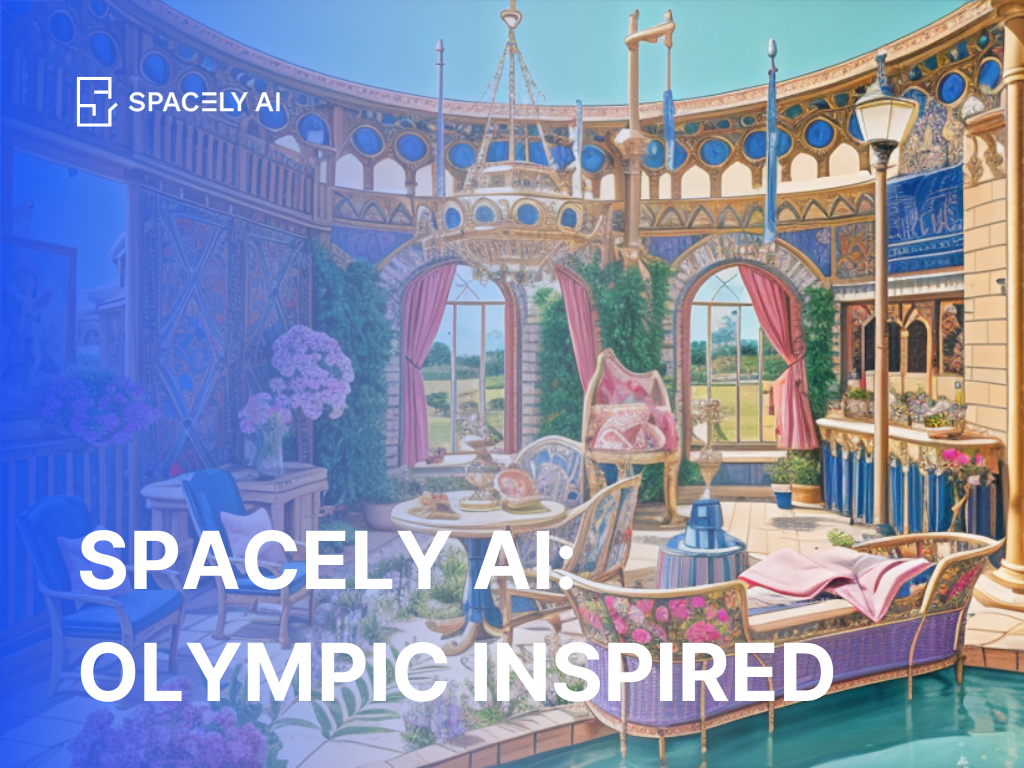 Olympic Inspired Interior using 'Style Transfer'