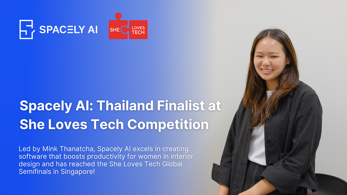 Spacely AI Advances to Semifinals in 2024 She Loves Tech Global Competition