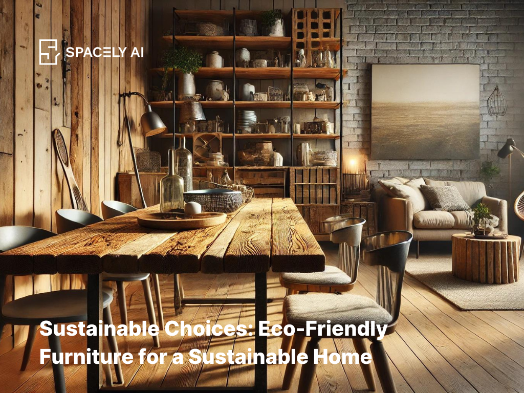 Sustainable Choices: Eco-Friendly Furniture for a Sustainable Home