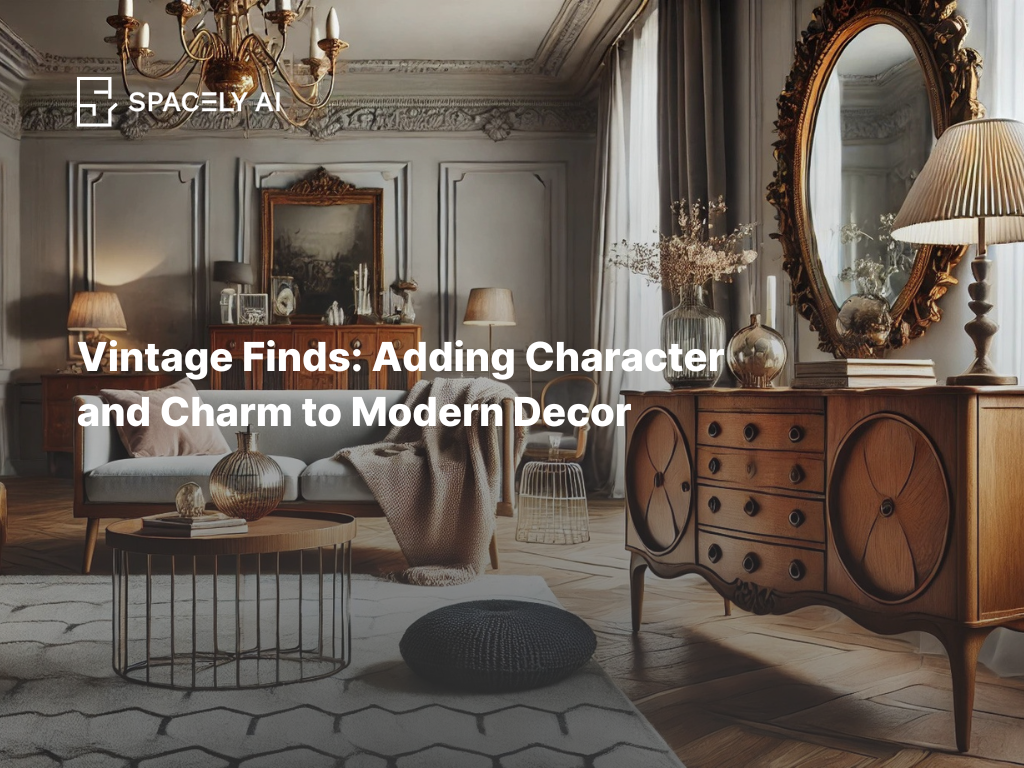 Vintage Finds: Adding Character and Charm to Modern Decor