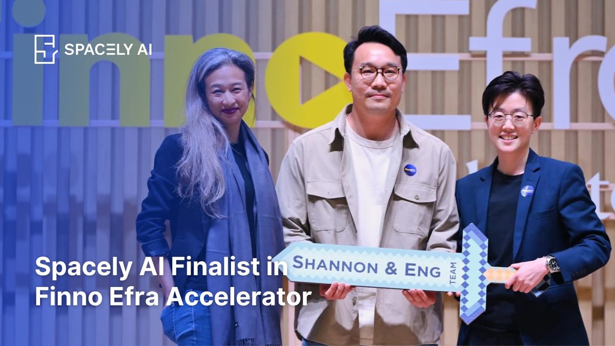 Spacely AI Advances as Finalist in the Finno Efra Accelerator, Powered by Krungsri Finnovate