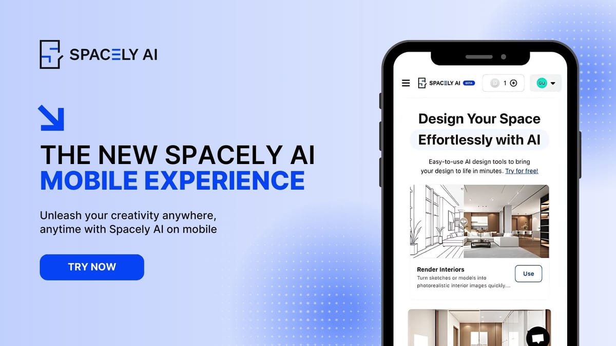 Tap, Swipe, Create: The New Spacely AI Mobile Experience