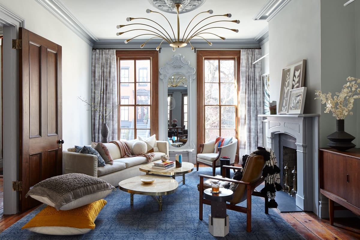 Moody Maximalist Design Transforms NYC Townhouse Masterpiece