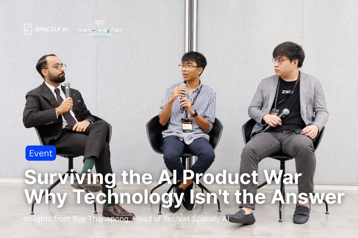Surviving the AI Product War: Lessons from Data + AI Day 2025