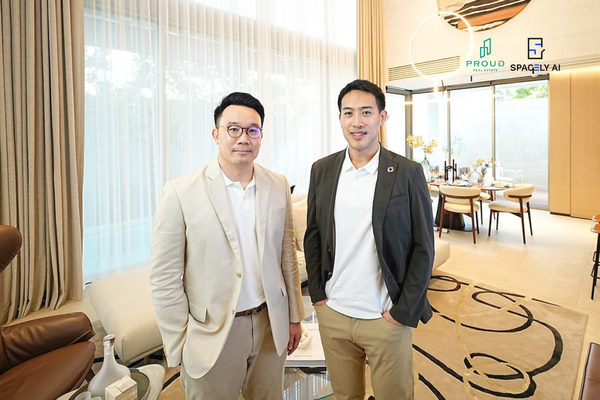 PROUD Partners with Spacely AI: Thailand's First Real Estate Developer to Leverage AI for Dream Home Customization