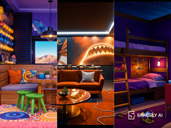 From Screen to Room: Creating 'Inside Out 2' Inspired Spaces with Spacely AI Style Transfer