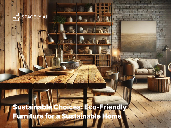 Sustainable Choices: Eco-Friendly Furniture for a Sustainable Home