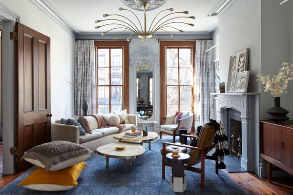 Moody Maximalist Design Transforms NYC Townhouse Masterpiece