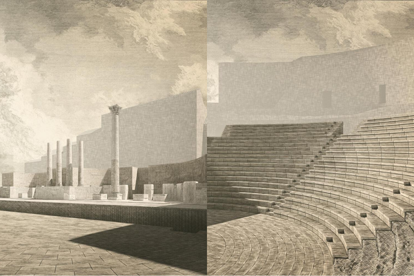 David Chipperfield Unveils Restoration Plan for Roman Theater in Brescia